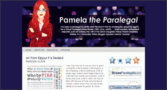 Desktop Screenshot of pamelatheparalegal.com